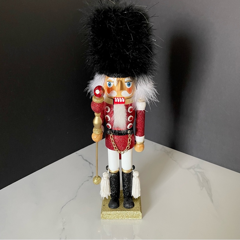 Royal Black & Gold Nutcracker - Hollywood Nutcracker by Kurt Adler